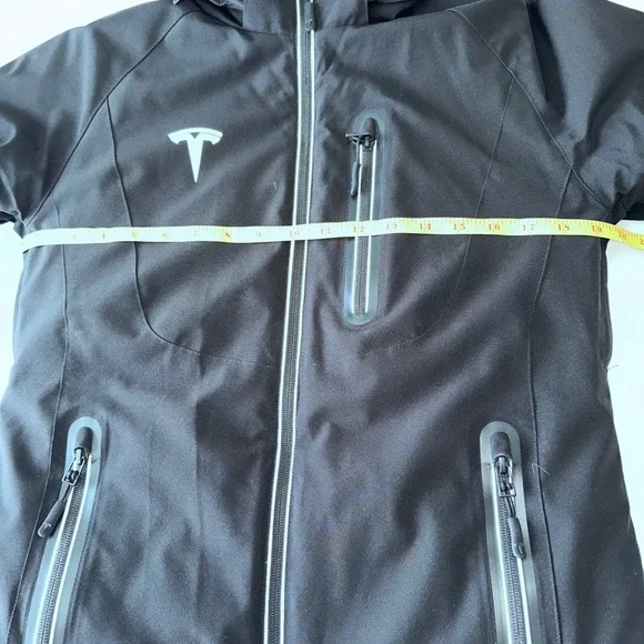 Tesla Women's Performance Jacket‎ Size M Insulated Removable Hood Reflective - Picture 5 of 10
